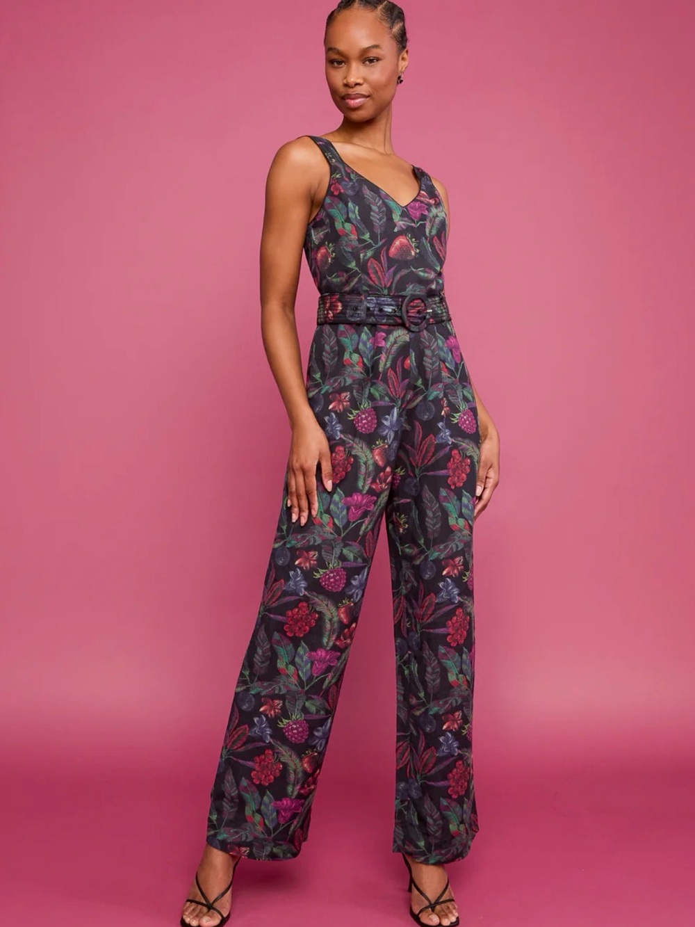 Mixed By Nas - Amina linen jumpsuit NWT